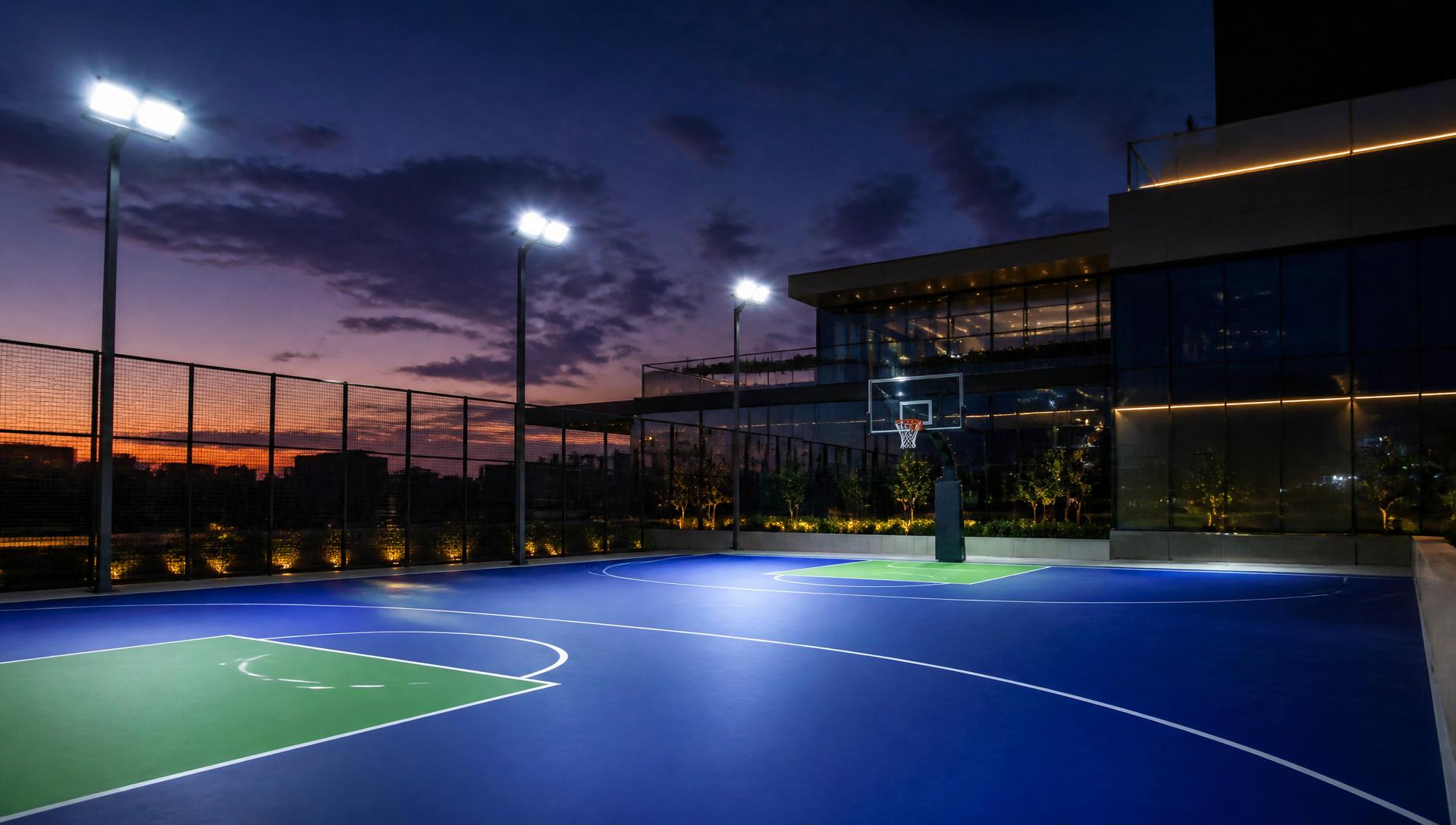 Basketball Court Construction in the UAE